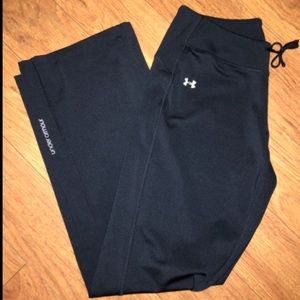 Women’s Black Under Armour Sweat Pants